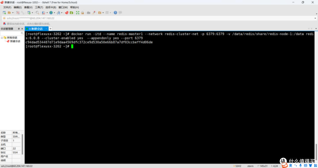 云服务器 Flexus X 实例，Docker 集成搭建 Redis 集群