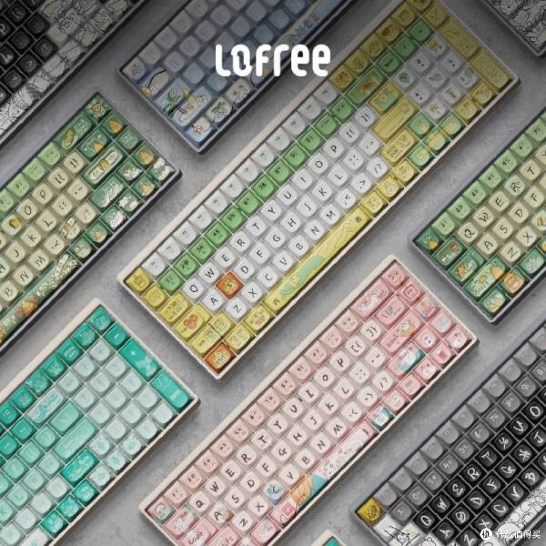 洛斐(LOFREE)小翘机械键盘100键