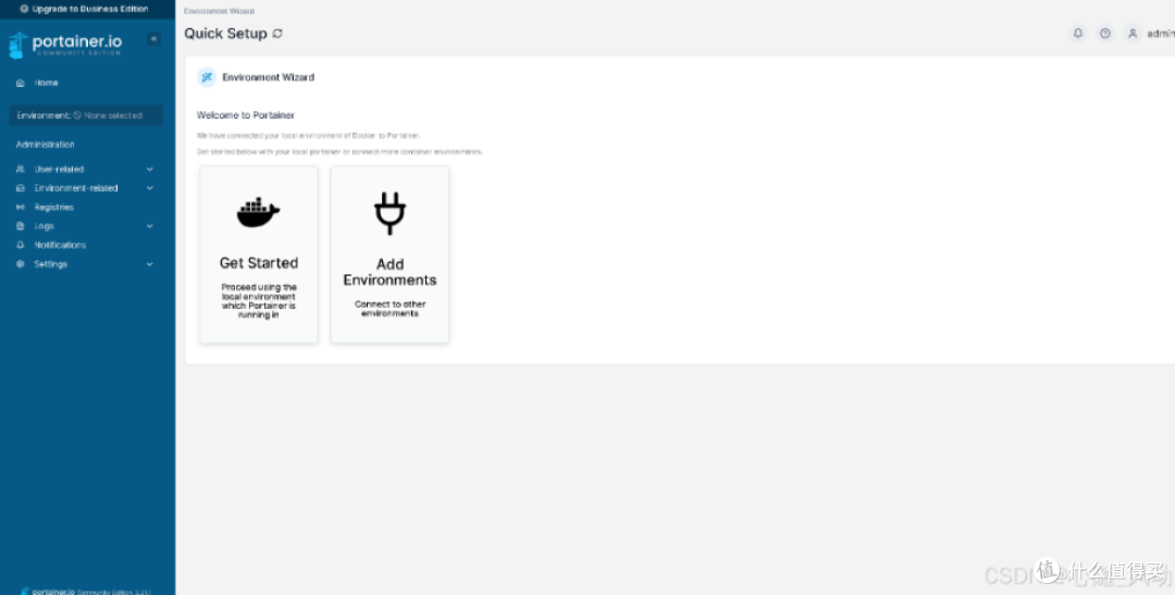 Flexus 云服务器 X 实例安装 Docker 管理工具 Portainer
