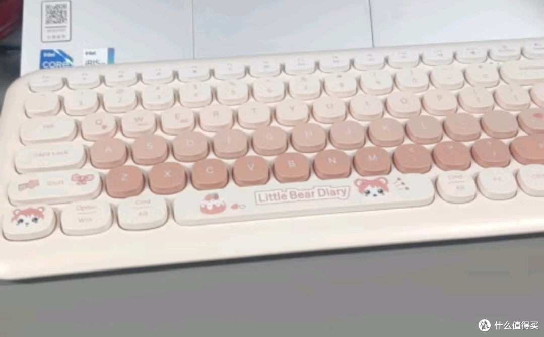 联想异能者无线蓝牙键盘,可爱好看