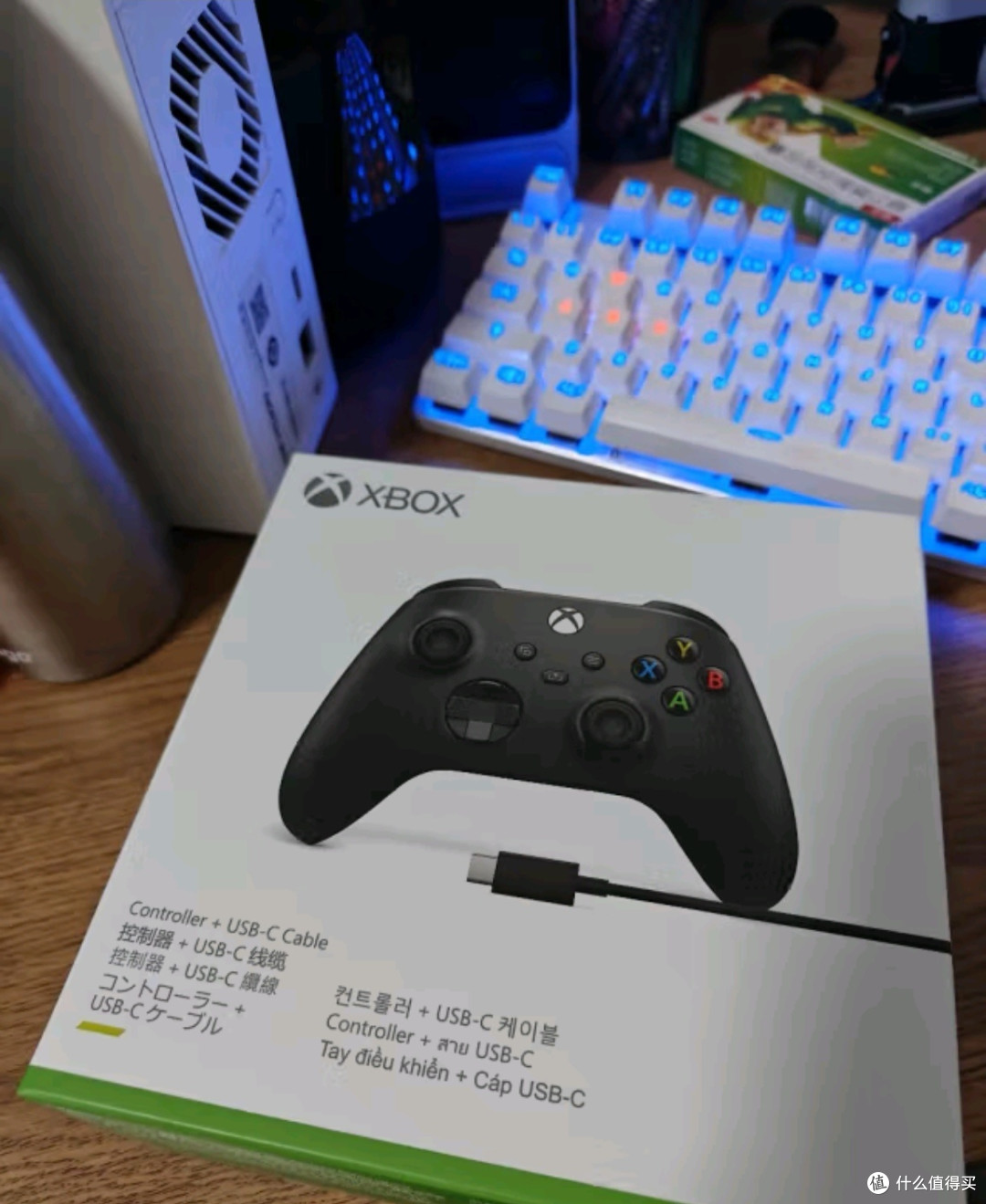 微软Xbox无线游戏手柄:波动蓝,掌握游戏新境界