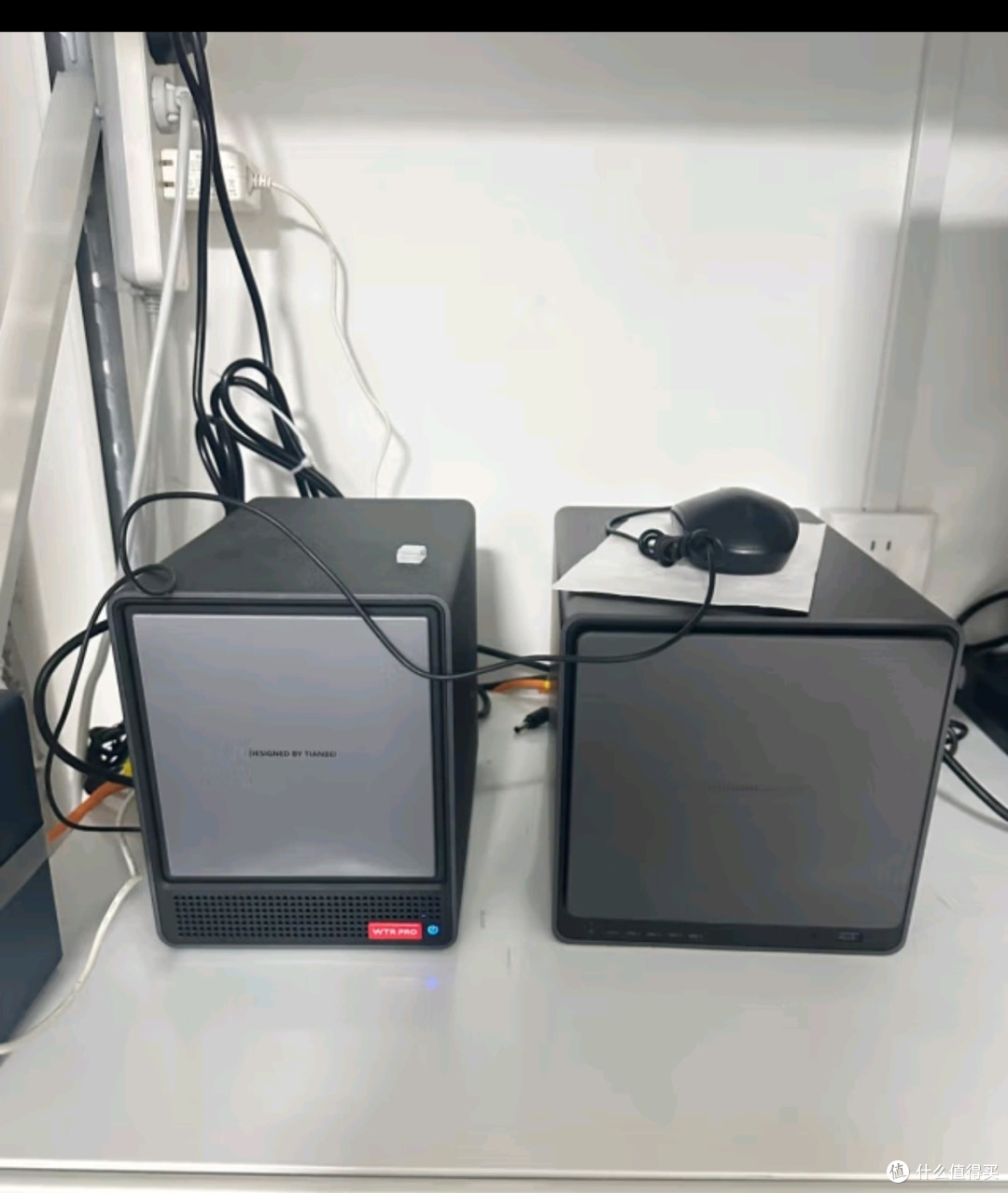 天钡WTR PRO迷你电脑主机 桌面PC四硬盘位NAS型电脑整机 双2
