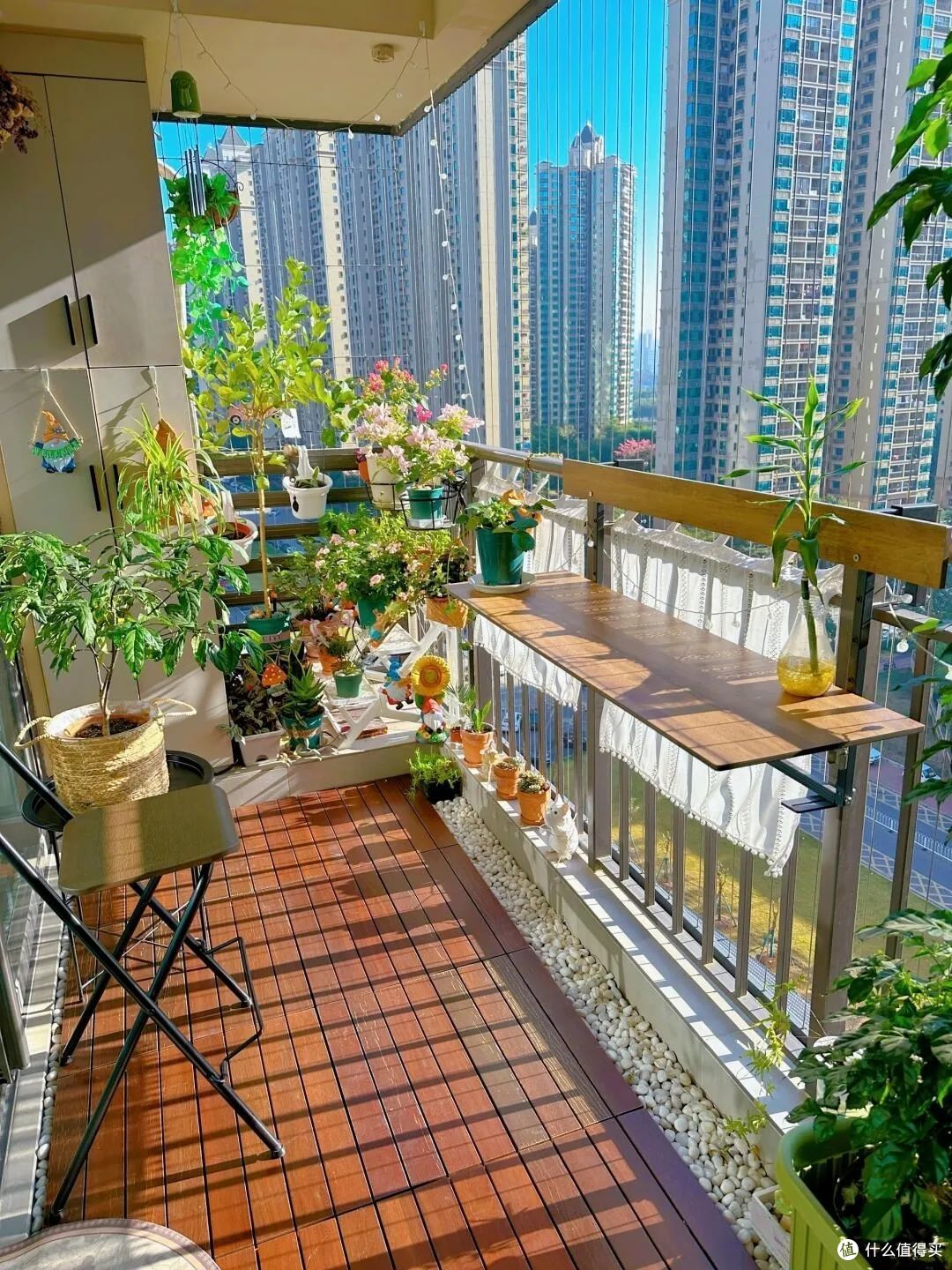 9㎡阳台打造成“小花园”,尽情享受阳光,简直太治愈了!