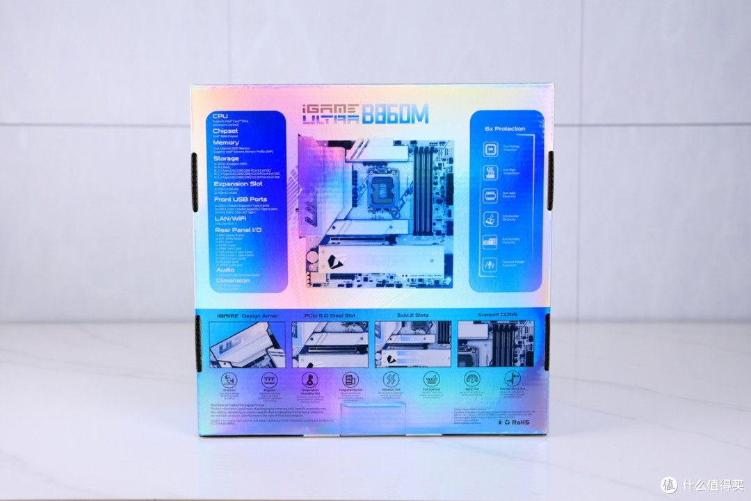 供电强悍,扩展丰富的高颜值好板!七彩虹iGame B860M Ultra评测