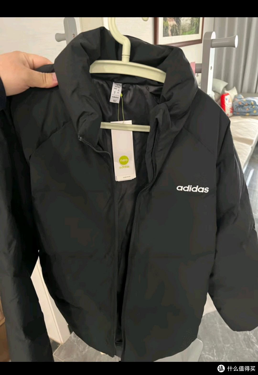 阿迪达斯 （adidas）550蓬防风保暖鸭绒羽绒服面包