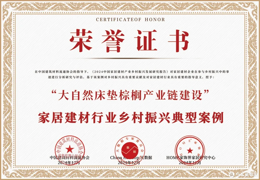 喜报!大自然床垫再获双奖,彰显民族品牌乡村振兴担当