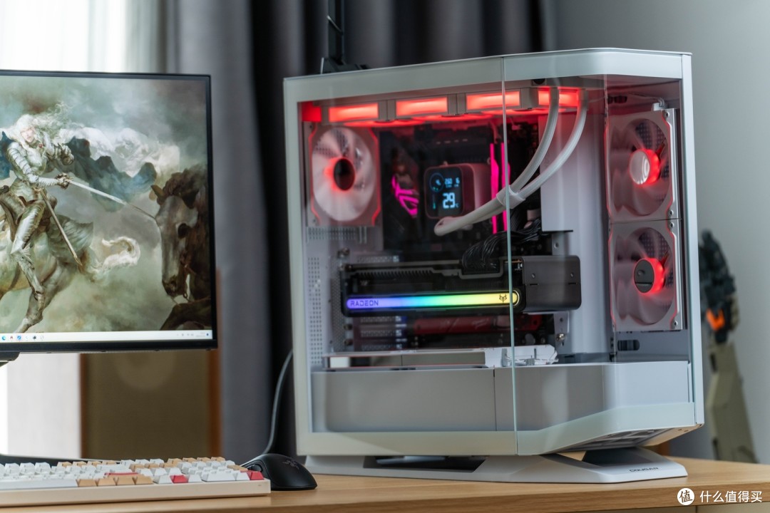 白色选吹雪姬、黑色上RO姬！ROG Z890HS+酷睿Ultra265K装机体验！