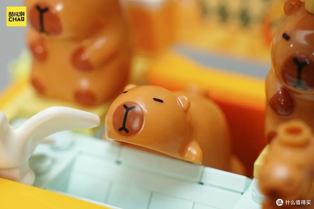 治愈系水豚卡皮巴拉,拼搭你的佛系快乐生活!