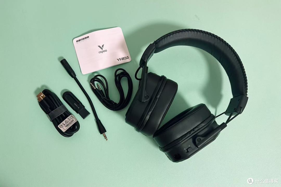 初尝雷柏VH850 RGB游戏耳机:炫酷灯光下的沉浸式游戏音效体验
