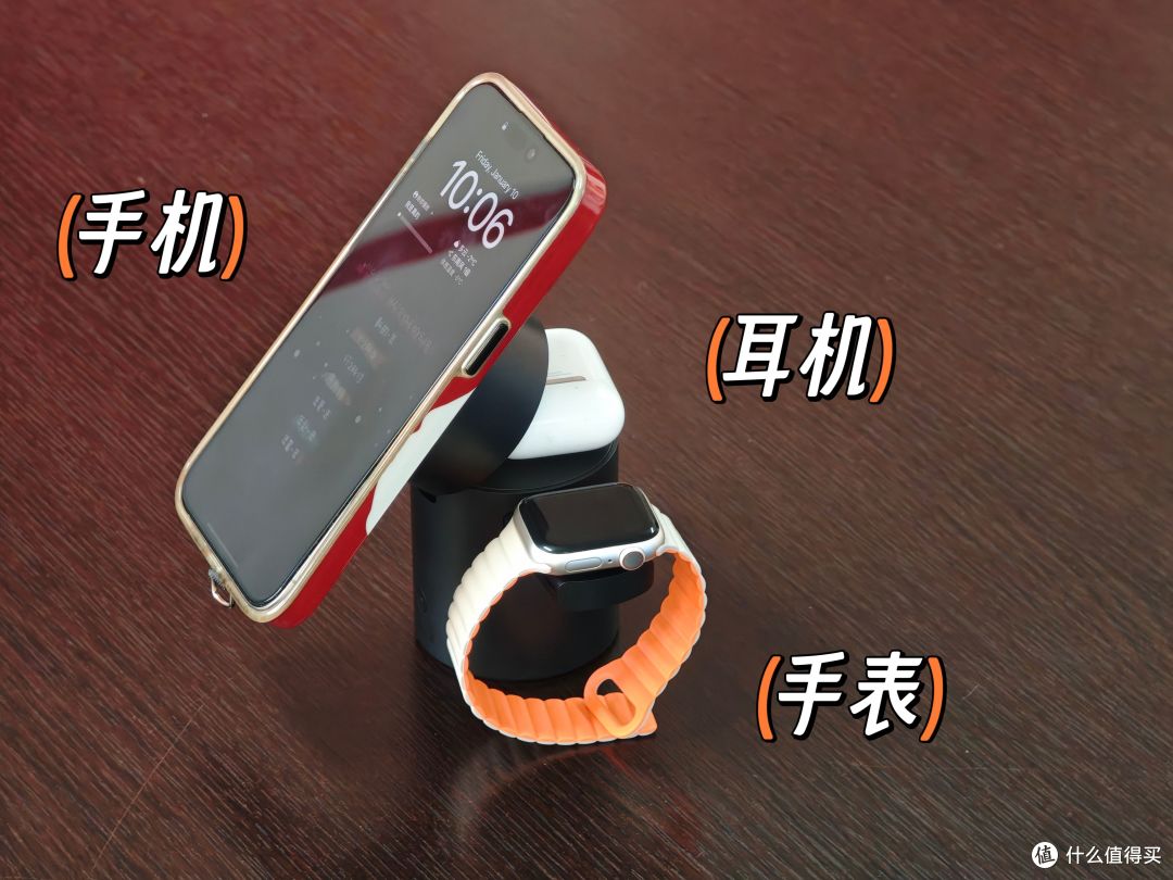 三合一充电、强磁吸力、自动转屏——iWALK爱沃可无线充支架