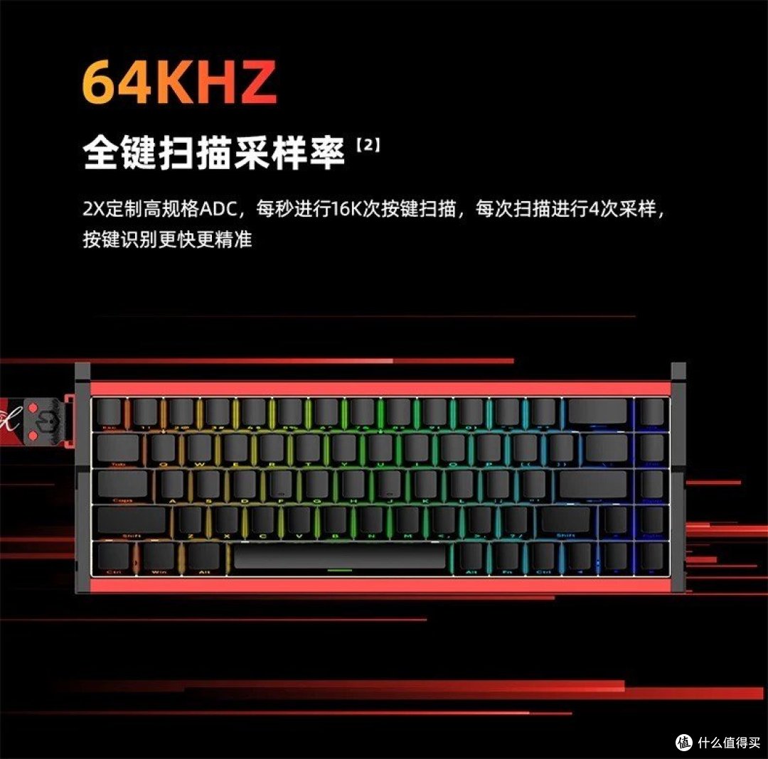 艾石头MG68全铝磁轴键盘：疾速触发，抢占先机