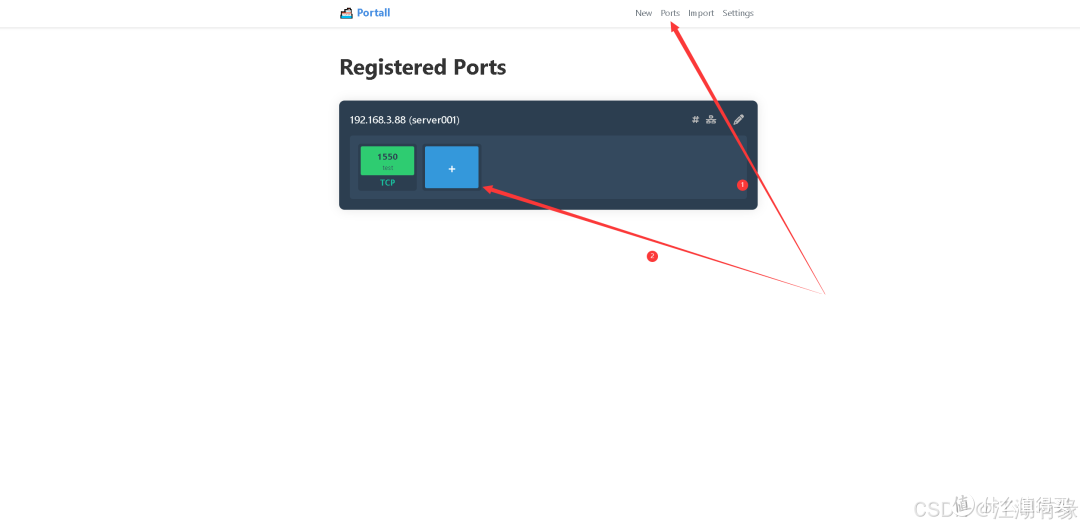 Docker实践：使用Docker部署Portall自托管端口管理系统