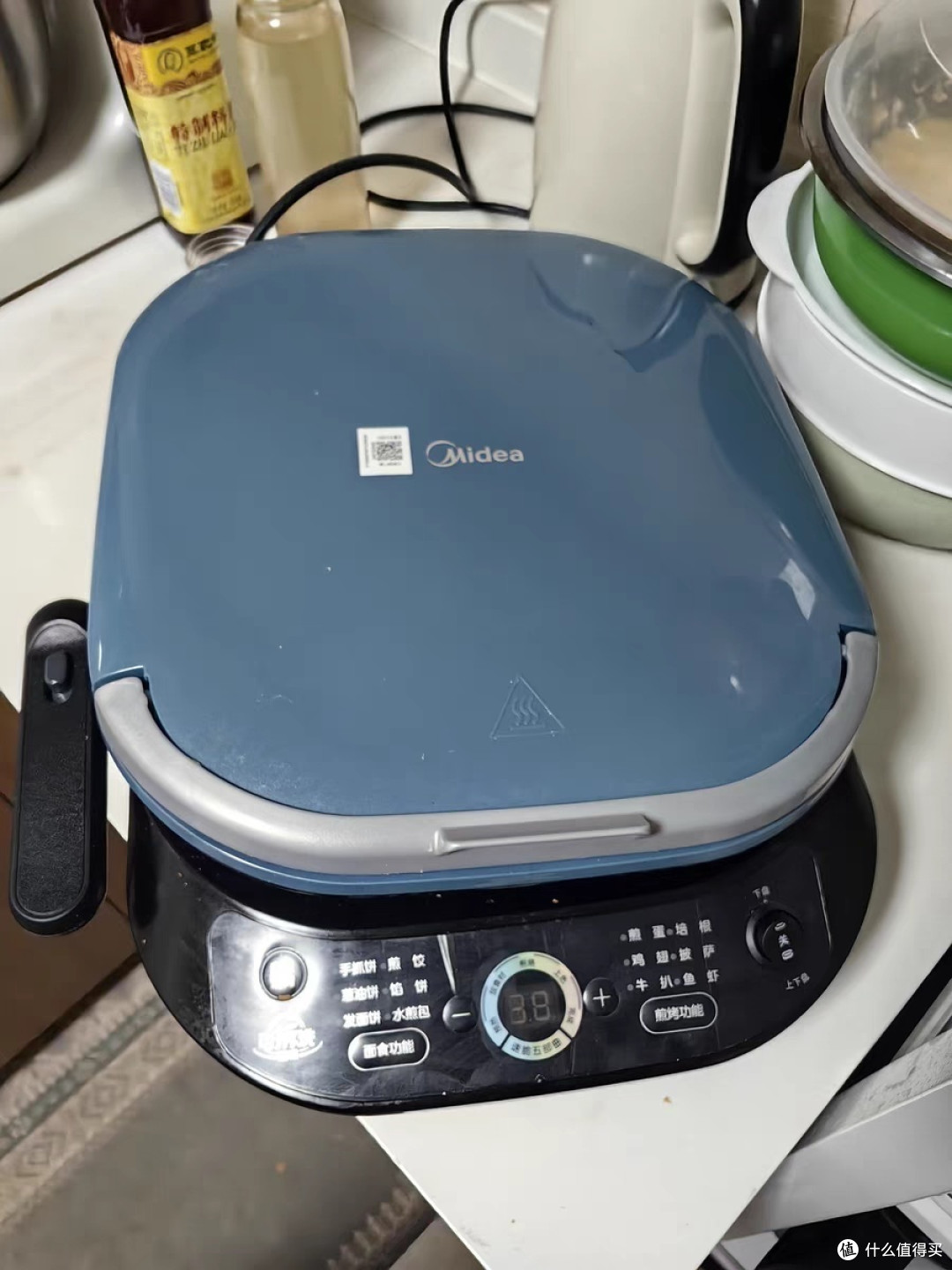 美的电饼铛家用双面加热加深加大可拆洗煎烙饼一体机新款的评测