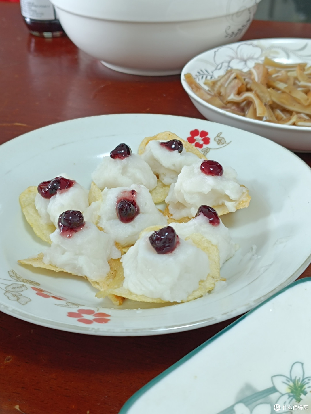 春节年宴的清新之选,山药薯片果酱创意美食