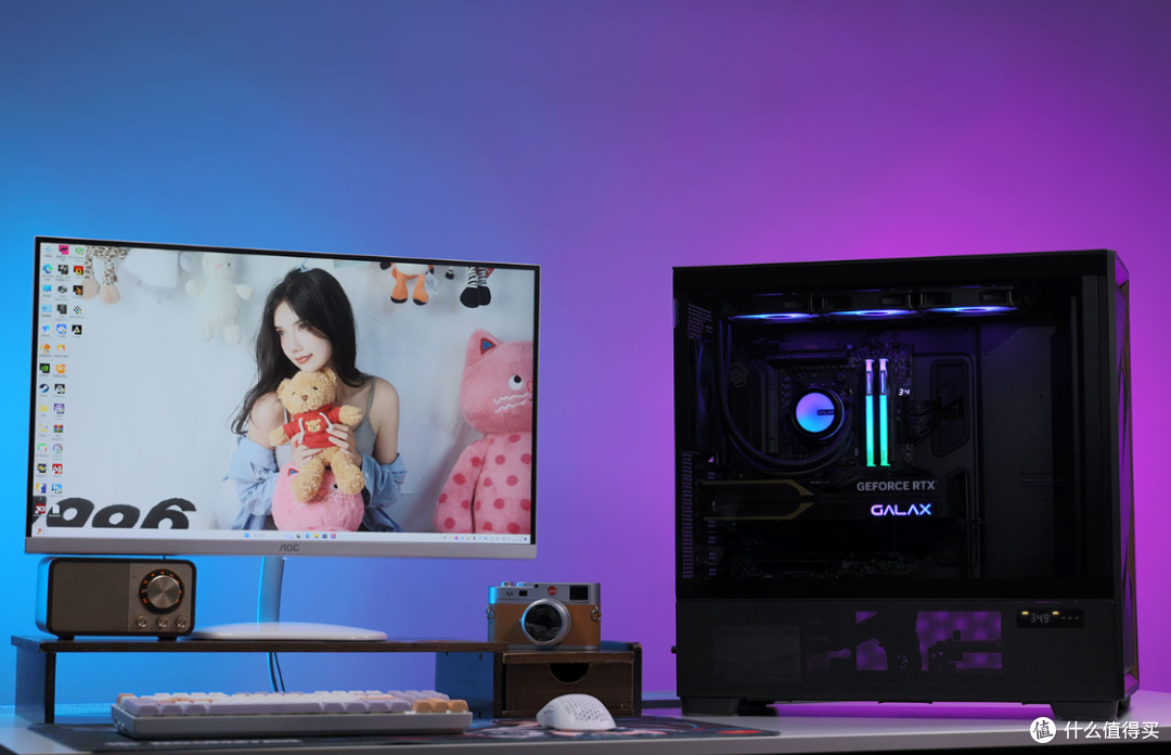 影驰RTX5080魔刃OC显卡搭配9800X3D平台装机实测(含配置推荐