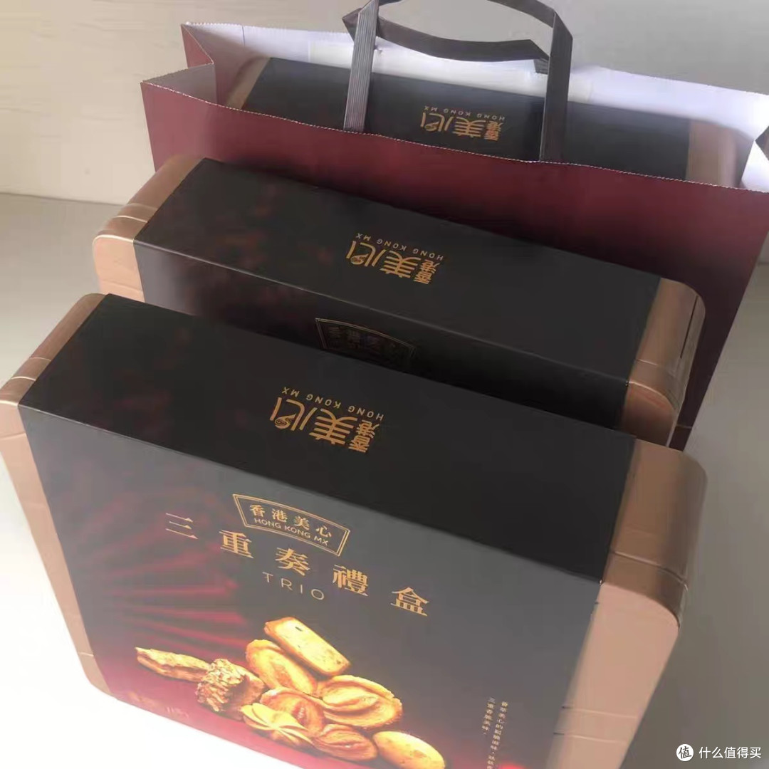 美心三重奏蝴蝶酥曲奇饼干礼盒,年货送礼不二之选