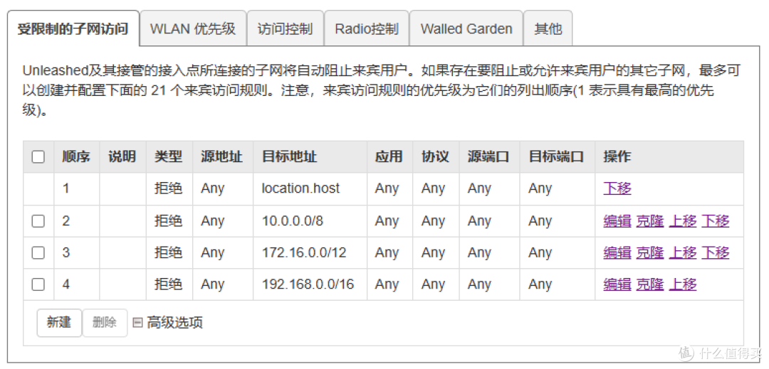自动添加限制来宾设备访问内网