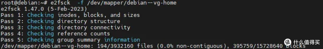 linux通过lvm调整分区大小