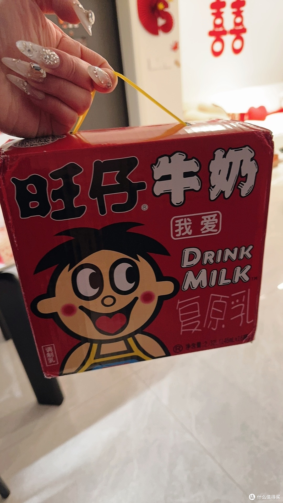 过年走亲访友,送小朋友旺仔复原乳