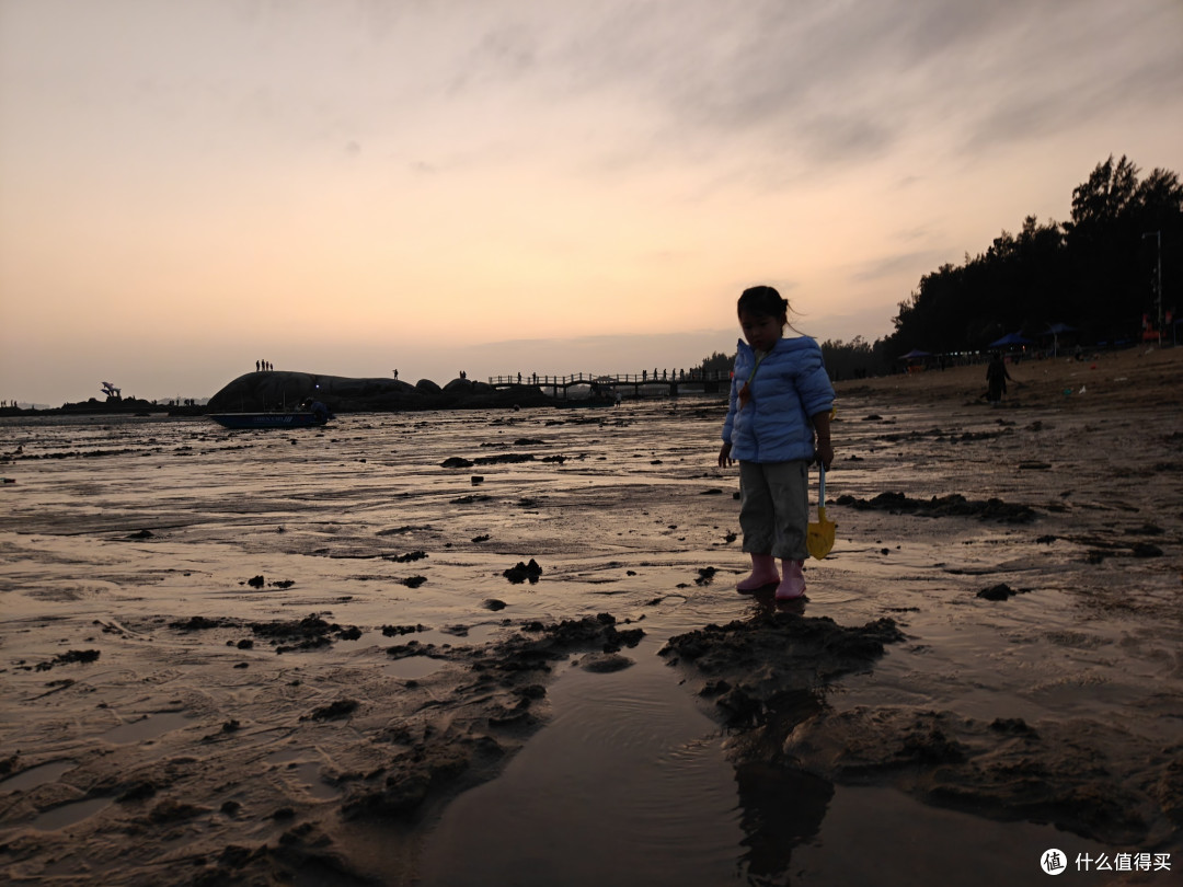 春节看海,体验赶海