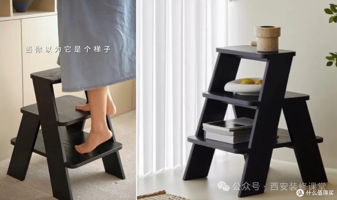 家里的风扇和梯子,这样收纳更省心