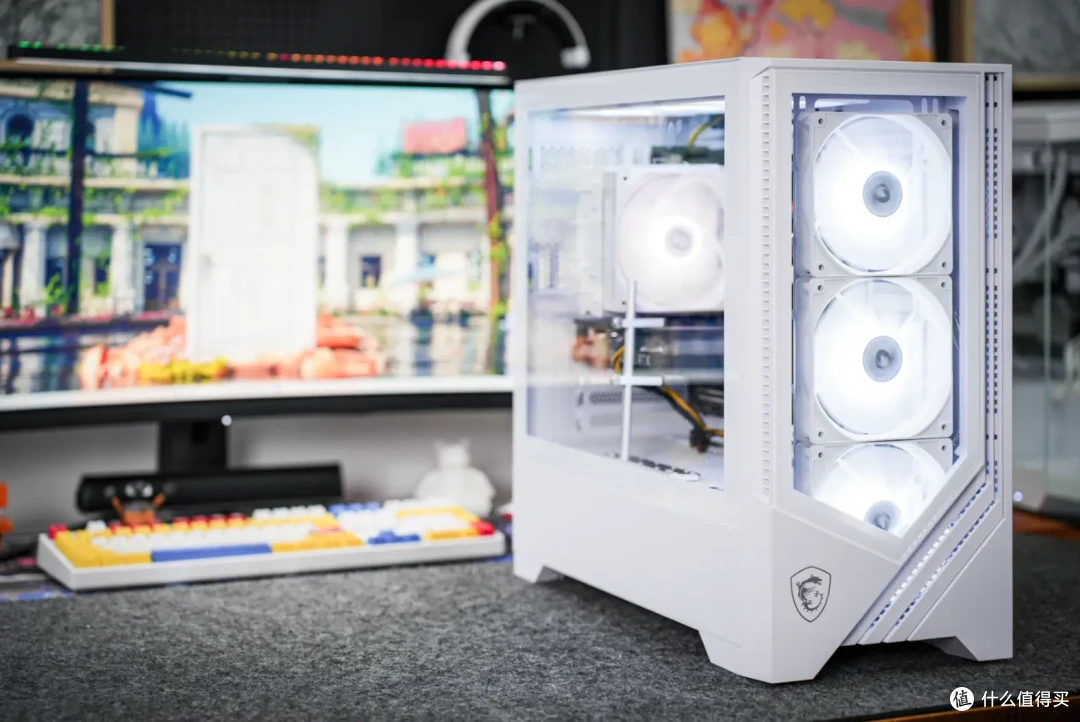 i7处理器+RTX4060台式机才5000出头?微星宙斯盾S上手体验
