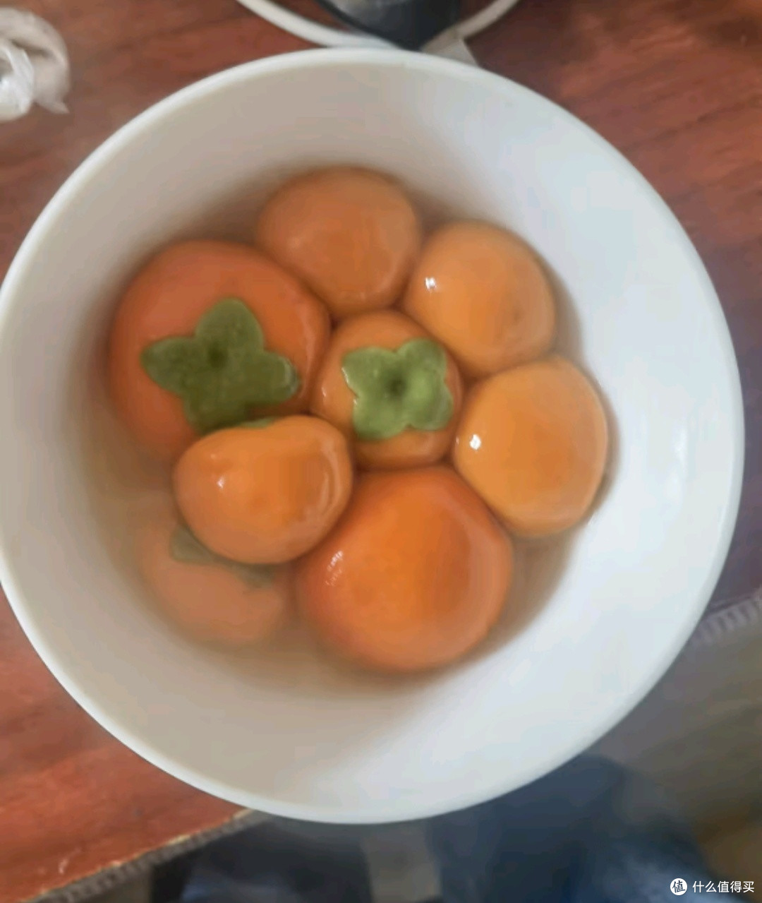 思念汤圆有思更有念,柿柿如意。