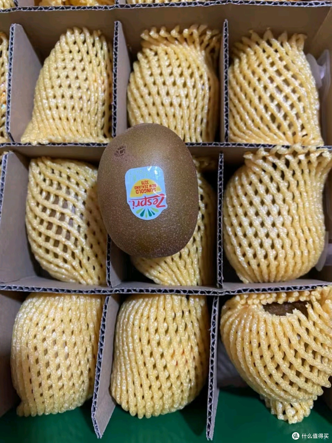 佳沛新西兰阳光金奇异果12粒礼盒——自然之礼,味蕾盛宴