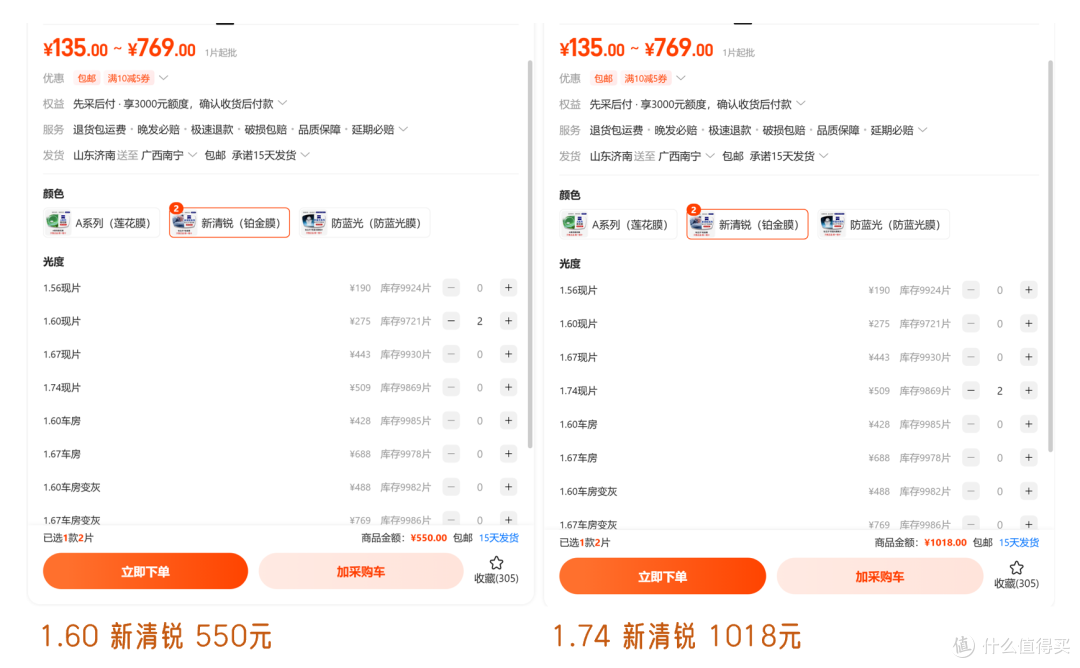 1688配蔡司安全下车!对比京东、淘宝后的配镜经验来啦!