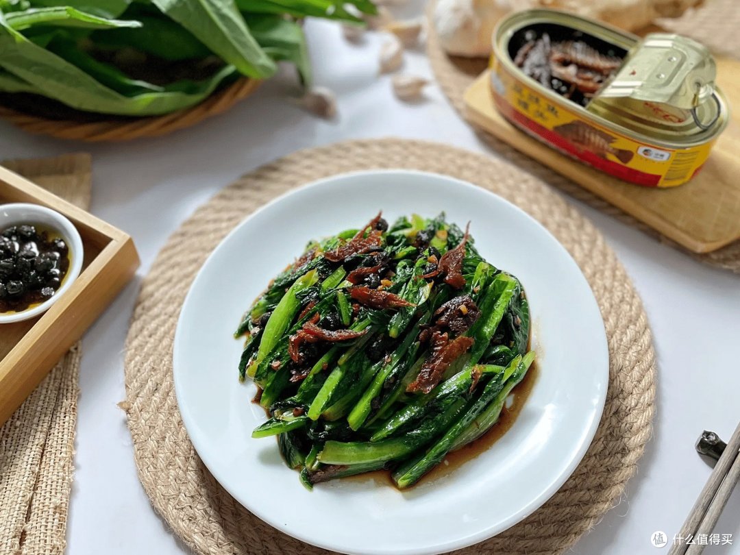 家常美味不能少！豆豉鲮鱼油麦菜的做法大公开