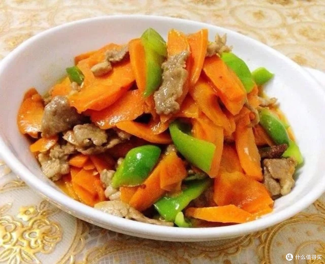 家常菜推荐-胡萝卜炒肉片