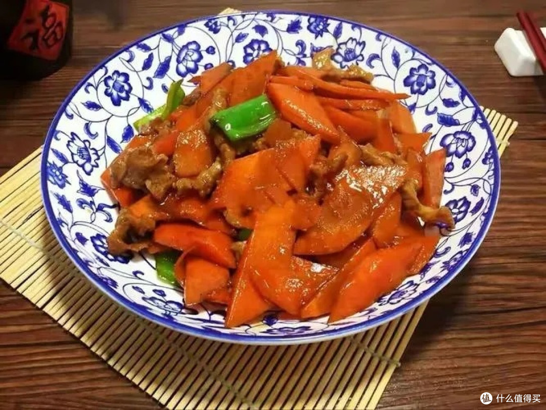 家常菜推荐-胡萝卜炒肉片