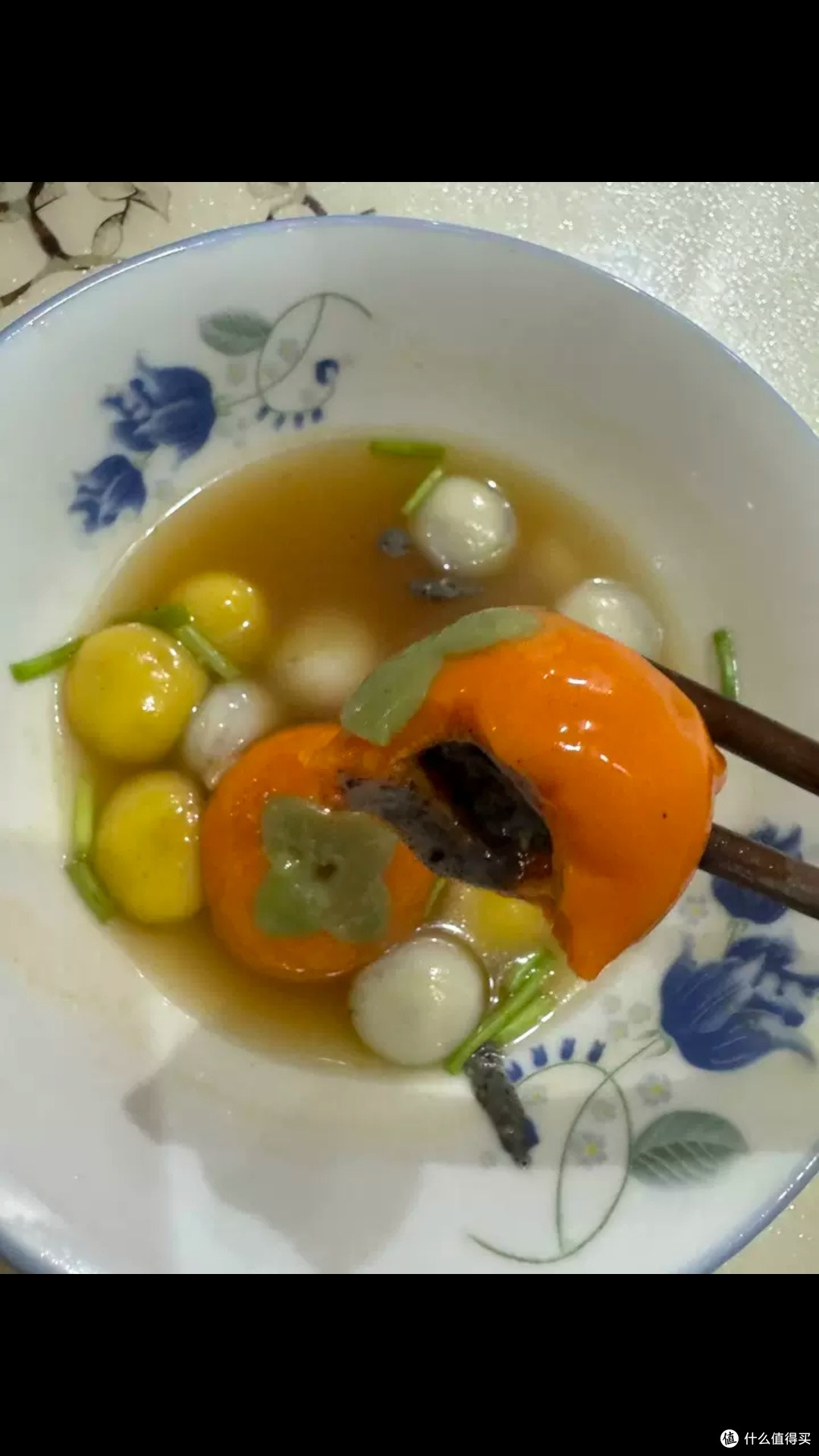 天津大桥道蓝莓汤圆，口感如何？