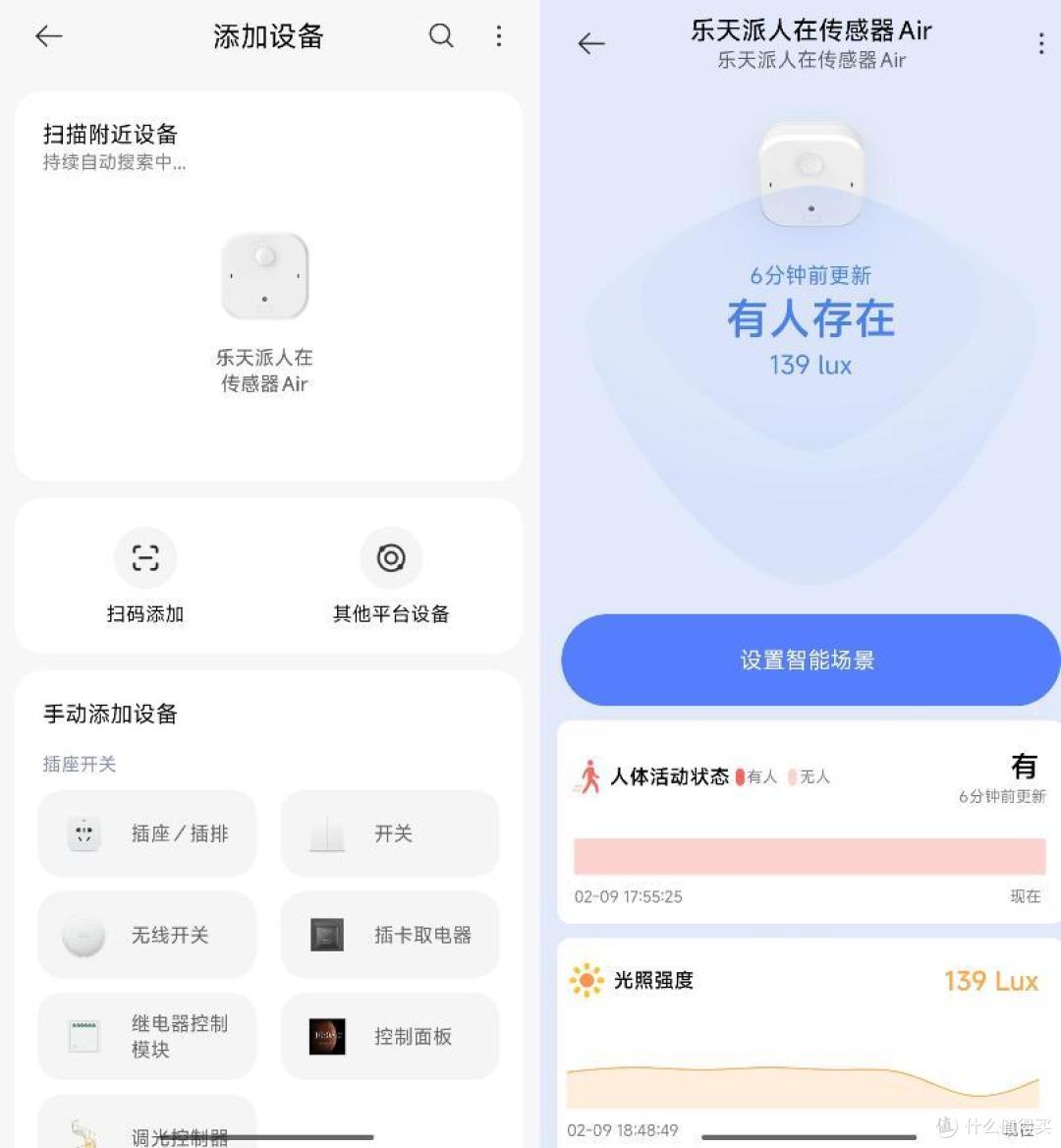 米家联动新宠！乐天派人在传感器 AIR，安防智能双升级