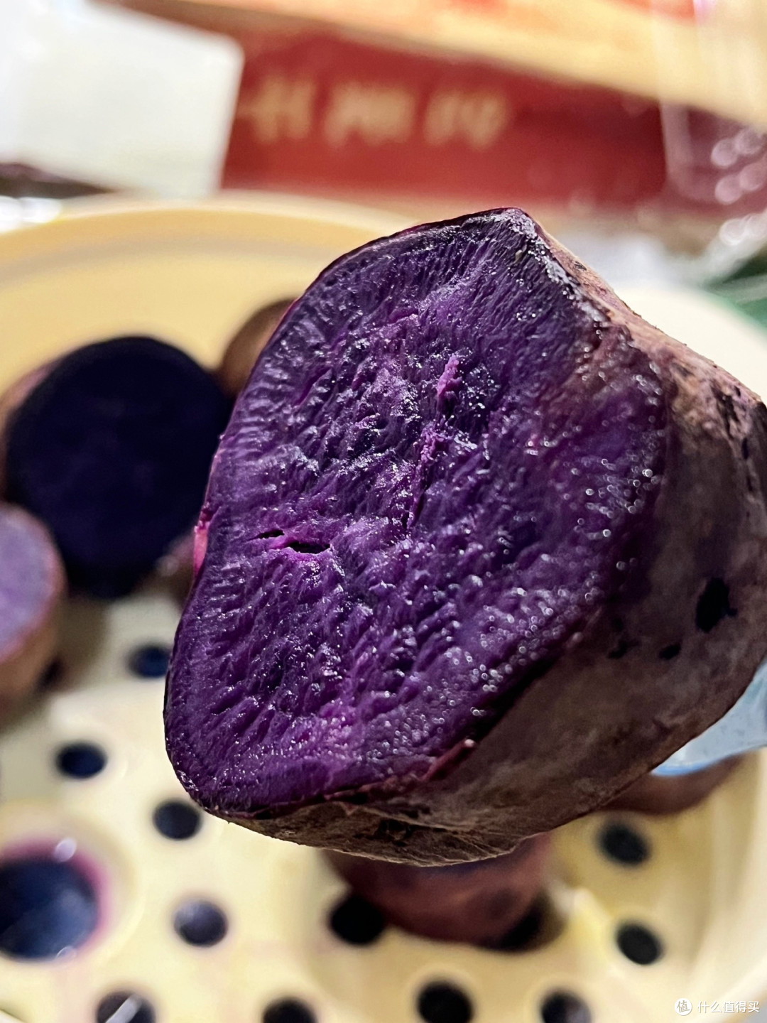 过年节后多吃粗粮：紫番薯，粉糯香甜的健康选择