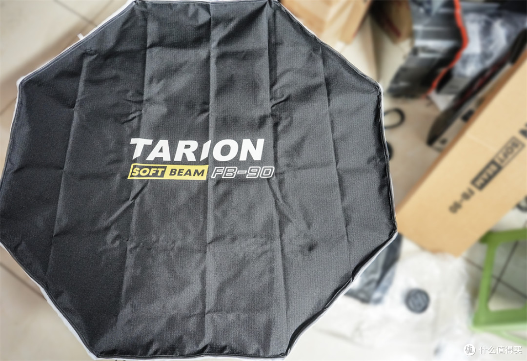 TARION图玲珑反打莲花柔光箱体验分享—环境光加强+体积小+收纳快