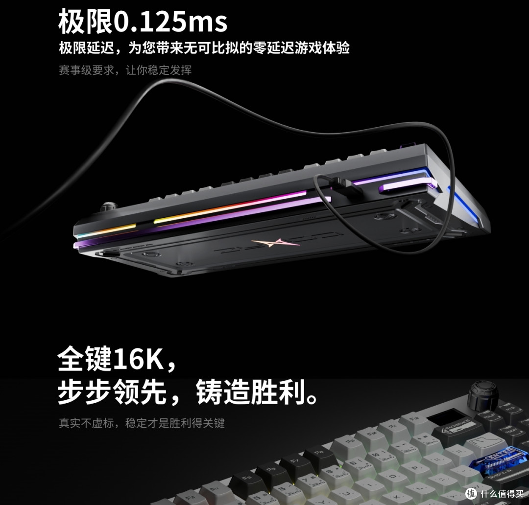 2025电竞键盘既“卷”性能更“卷”颜值?