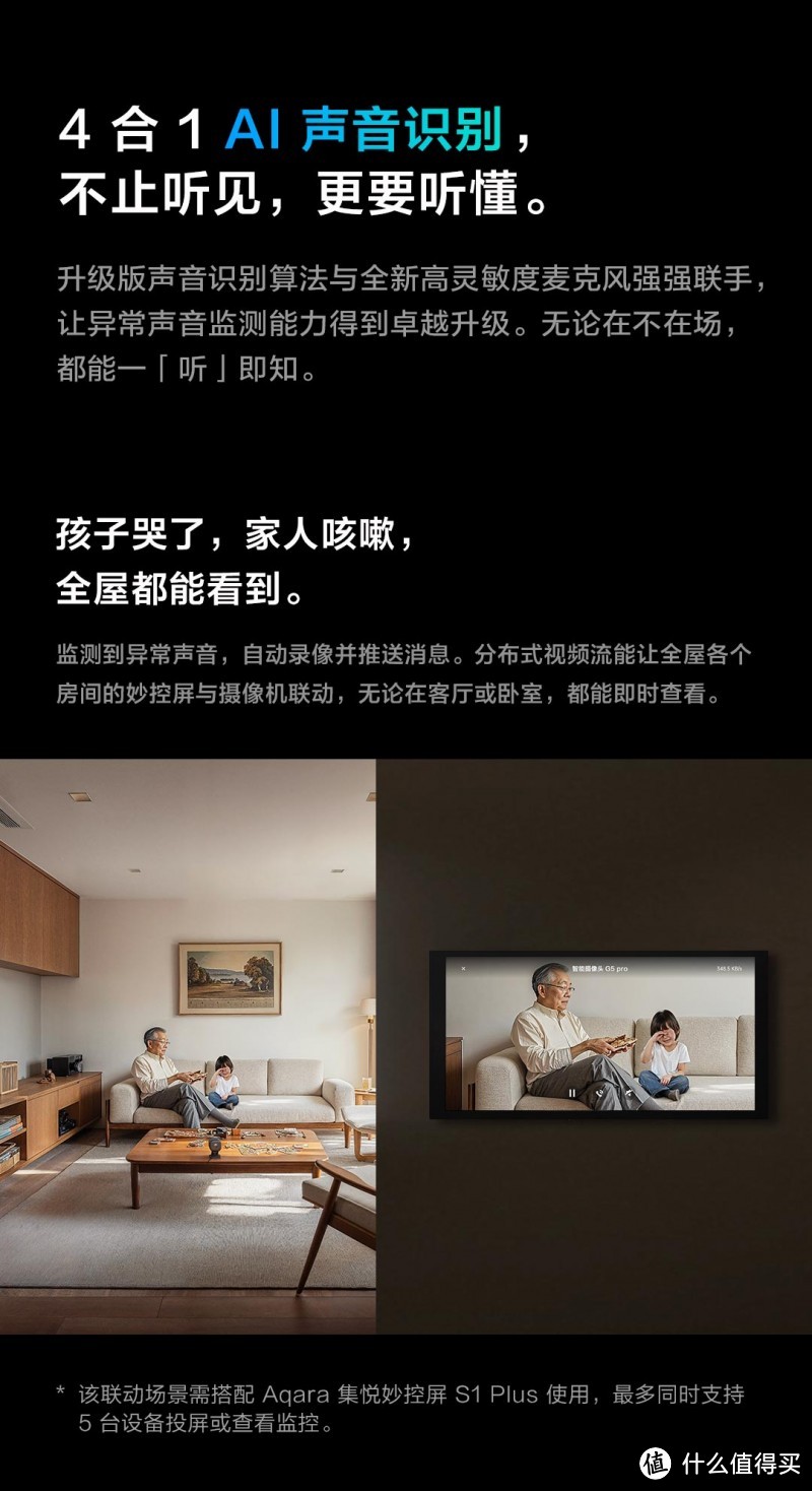 Aqara G5 Pro：首款HomeKit安防视频黑光全彩AI摄像机上市