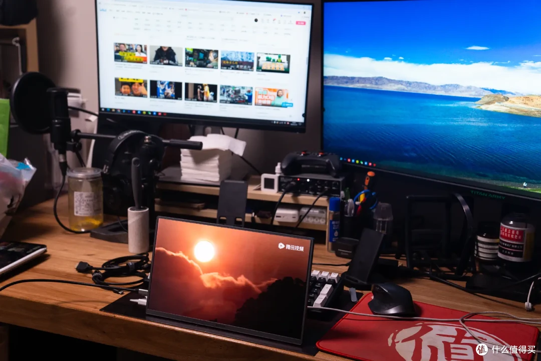 OLED 自发光,ARZOPA 阿卓帕显示器,游戏追剧神器给你沉浸式体验