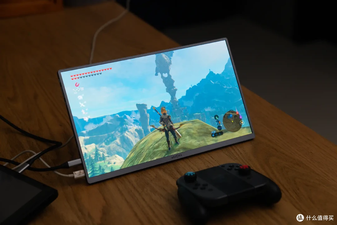 OLED 自发光,ARZOPA 阿卓帕显示器,游戏追剧神器给你沉浸式体验