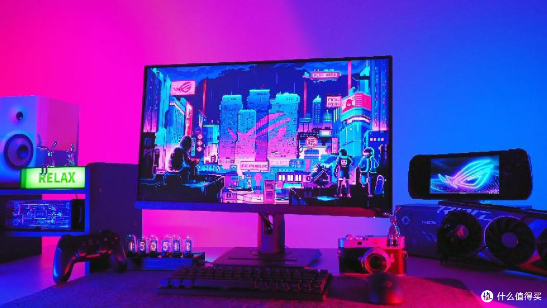 ROG双模电竞显示器:一机双用,嗨玩多款游戏!