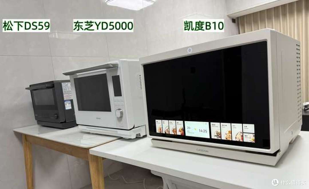 凯度B10、东芝、松下蒸烤一体机评测，哪款最值得在2025年购买？