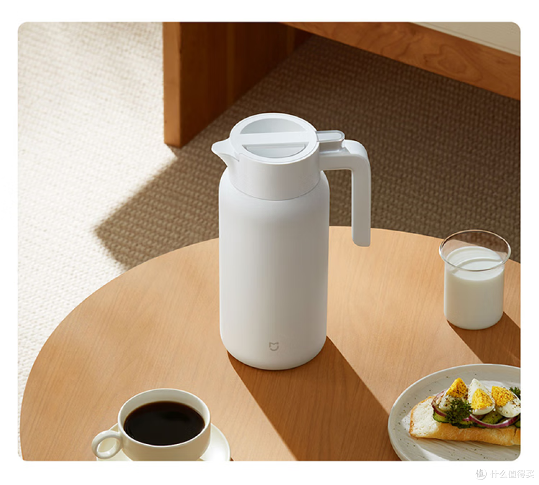 一键即享温暖随行小米按压式热水壶15l