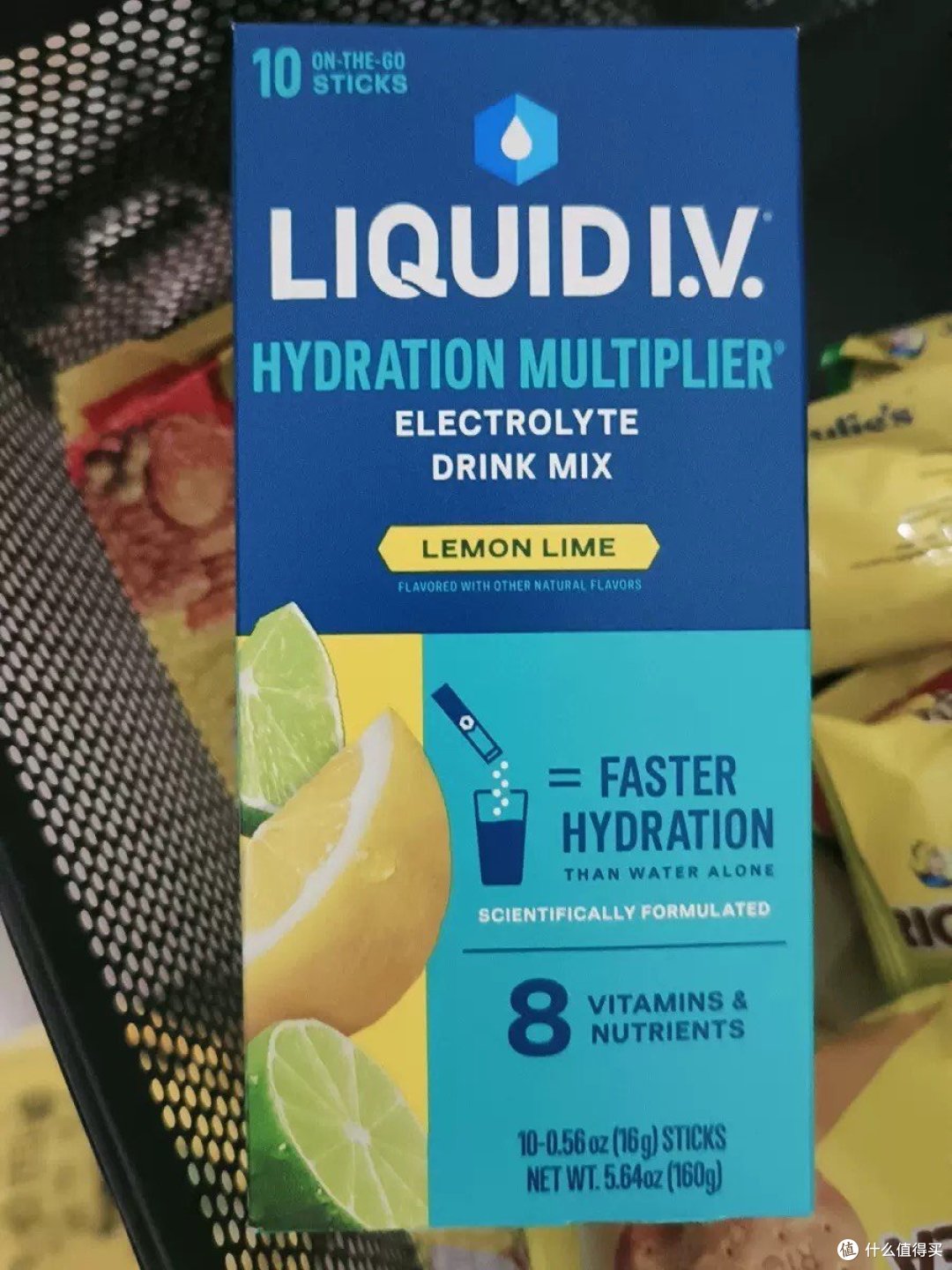 LiquidIV小蓝条电解质粉助力活力满满