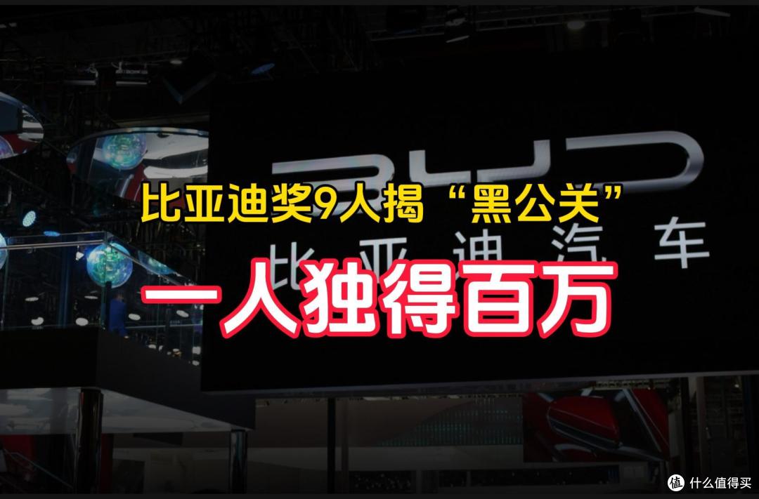 比亚迪的“清朗之战”:百万悬赏背后的行业保卫逻辑