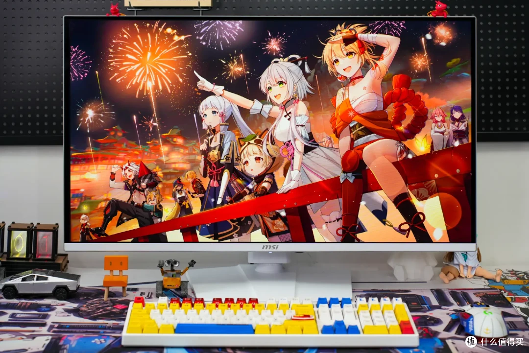 6499的纯白OLED显示器值不值?微星MPG 321URXW QD-OLED上手实测