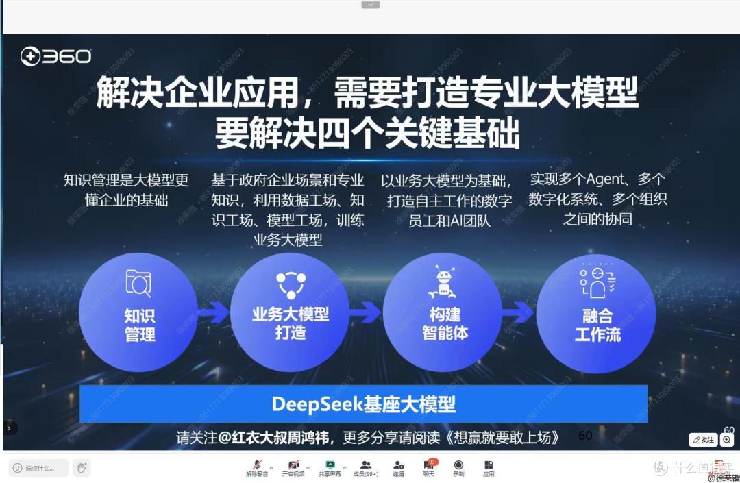 周鸿祎在【清华大学】给Deepseek打了两个小时广告(附免费下载)