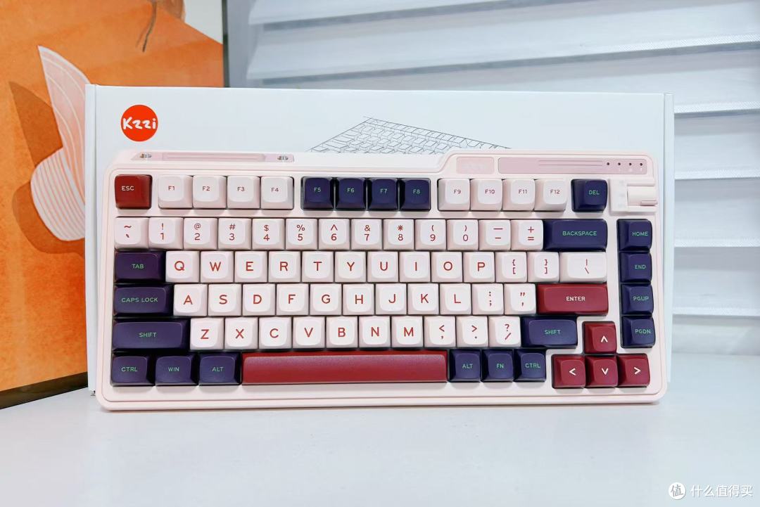 开学季必囤！珂芝K75Lite机械键盘测评｜百搭颜值+静音办公神器