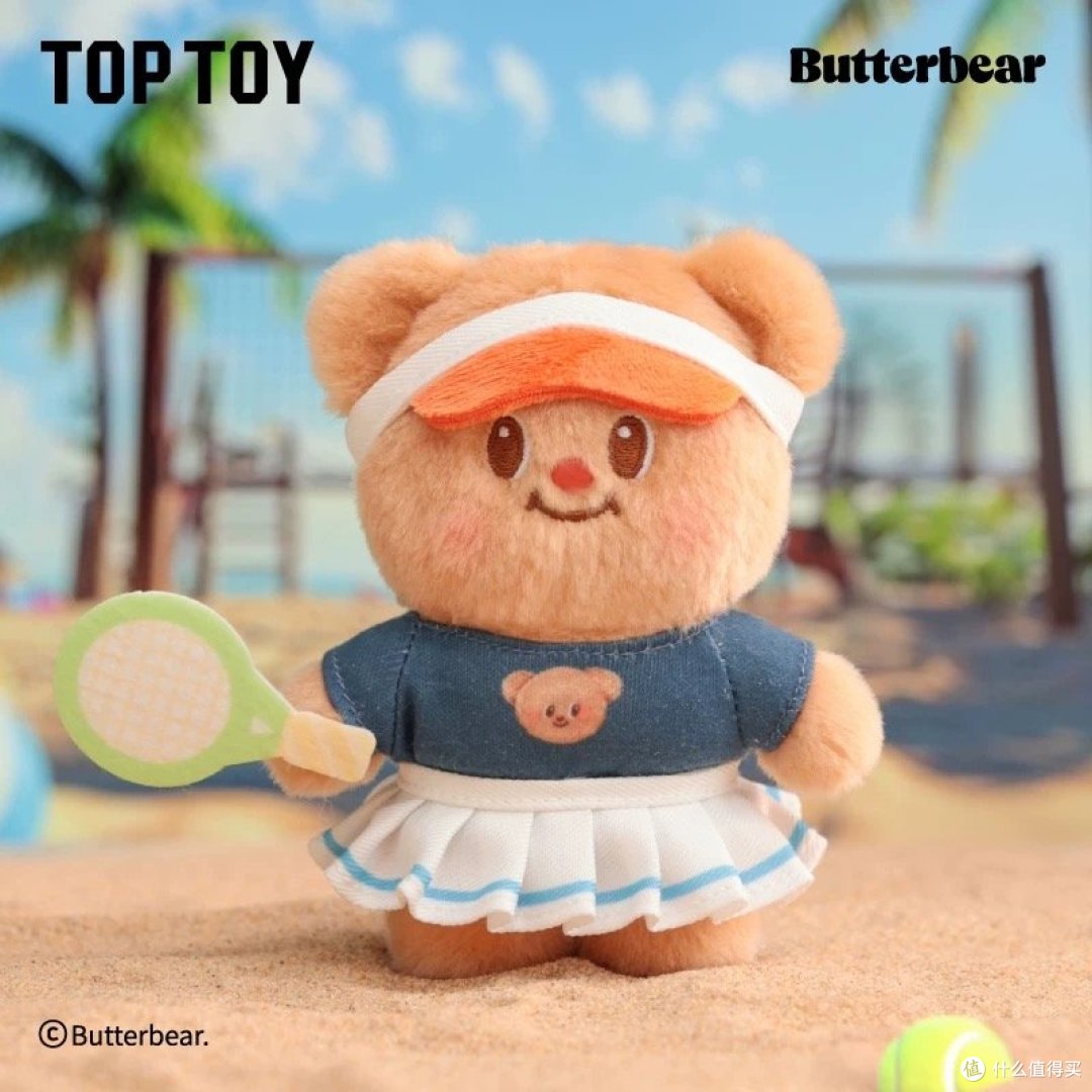 TOPTOY黄油小熊百变橱窗系列毛绒盲盒
