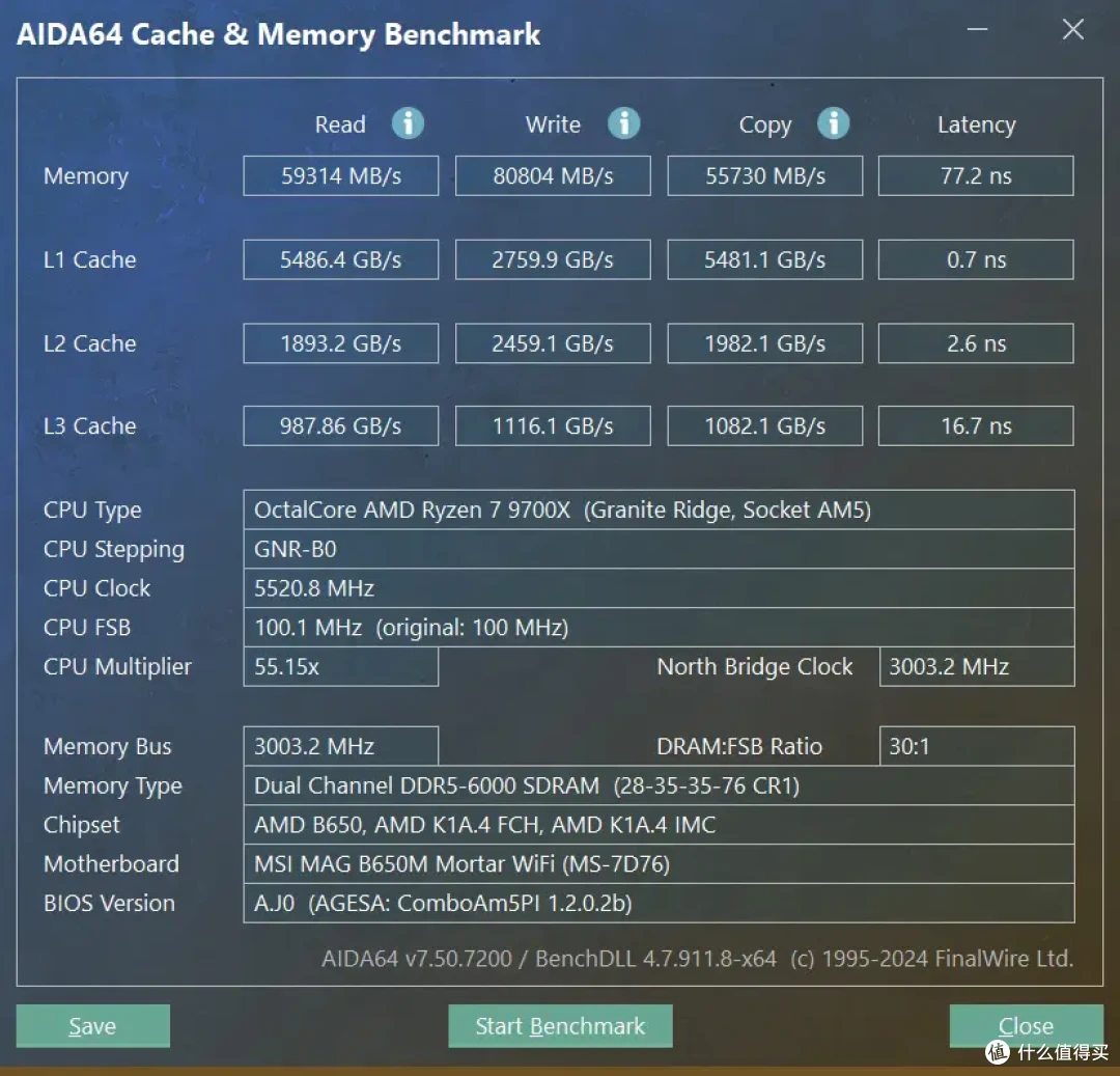 国韵神颜,一键高频,神凝系列DDR5 6000 CL28内存评测